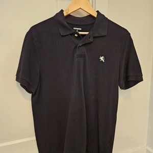 Express Black Polo